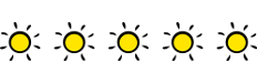 Sonnen-Klassifizierung: 5 Sonnen